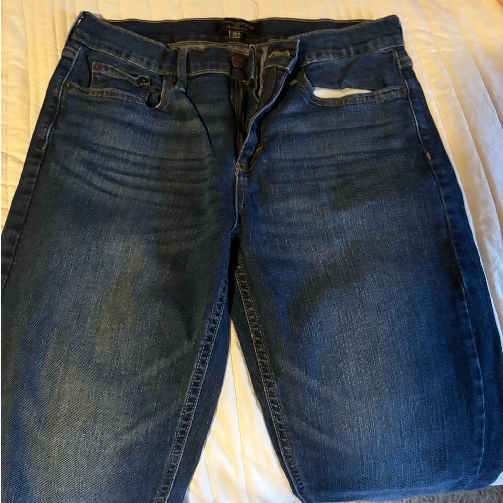 Banana Republic Factory Blue Boyfriend Jeans